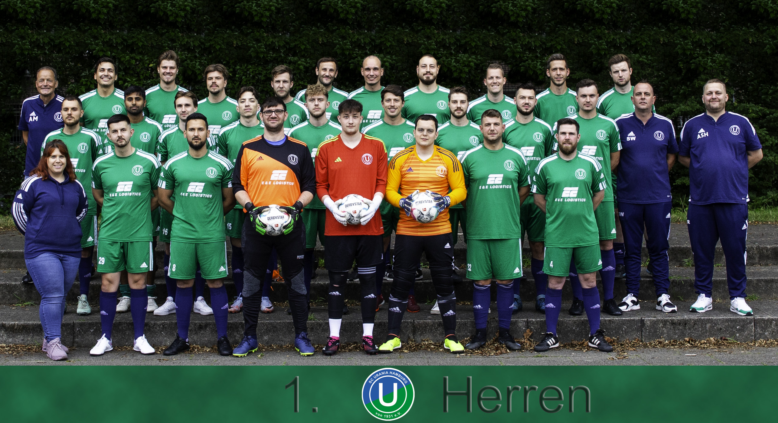  Der neue Mannschaftskader der 1. Herren